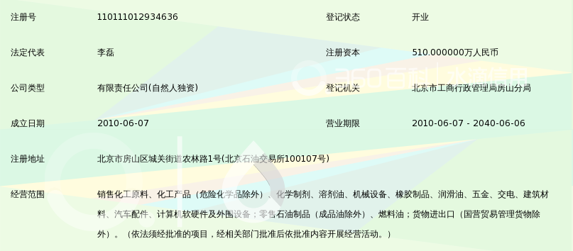北京京石镪鸿燕石油化工 扎根首都的石油制品供应专家